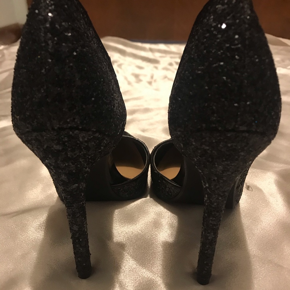 Black sparkly heels - Picture 4 of 5